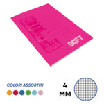 QUADERNO A4 NEON SOFT 80 gr. COPERTINA IN PPL Conf. 10 pz - immagine 4