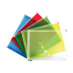 BUSTA CON ZIP TRASLUCIDA IN PPL CONF.12 PZ