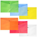 BUSTA CON BOTTONE TRASLUCIDA IN PPL - immagine 2