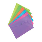 BUSTA CON BOTTONE FLUO IN PPL SPIL - immagine 2