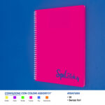 QUADERNO SPIRALATO 1R A4 SPILBLOK4 FLUO 80 FF - immagine 3