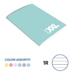 QUADERNO A4 TINTED XXL PASTEL 80 gr. COPERTINA PLASTIFICATA UV - immagine 3