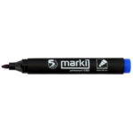 MARCATORE PERMANENTE MARKI UNIVERSAL S310 PUNTA TONDA CONF. 12 PZ - immagine 2