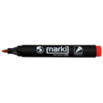 MARCATORE PERMANENTE MARKI UNIVERSAL S310 PUNTA TONDA CONF. 12 PZ - immagine 4