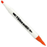 MARCATORE PERMANENTE BINO CON PUNTA PIATTA E SOTTILE DUAL TIP MARKER - immagine 26