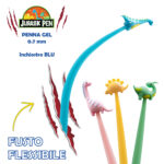 PENNA FANTASIA GEL SPIL JURASSIC PEN 0.7 mm BLU