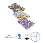 QUADERNO SPIL MAXI FANTASIA CRAZY PATTERN 12 PZ - immagine 3