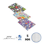 QUADERNO SPIL MAXI FANTASIA CRAZY PATTERN 12 PZ - immagine 4