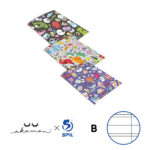 QUADERNO SPIL MAXI FANTASIA CRAZY PATTERN 12 PZ - immagine 6