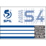 BLOCCO DISEGNO SPIL S4 24 cm x 33 cm - immagine 3