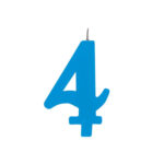 CANDELINA SCINTILLANTE H.9.5 CM - immagine 10