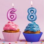 CANDELINA CON STECCO H. 7 CM