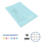 QUADERNO A4 PASTEL SOFT 80 gr. COPERTINA IN PPL Conf. 10 pz - immagine 2