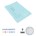 QUADERNO A4 PASTEL SOFT 80 gr. COPERTINA IN PPL Conf. 10 pz - immagine 5