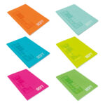 QUADERNO A4 NEON SOFT 80 gr. COPERTINA IN PPL Conf. 10 pz