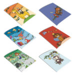 QUADERNO SPIL MAXI JUNGLE BIMBO 100 GR CONF 12 PZ