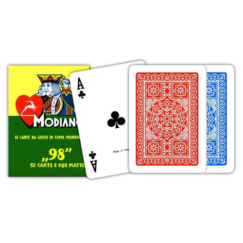 18380 CARTE POKER N°98 MODIANO 300252 - immagine 1