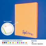 MAXI SPIRALATO A4 SPIL SPILBLOK4D FLUO 80FF 1R