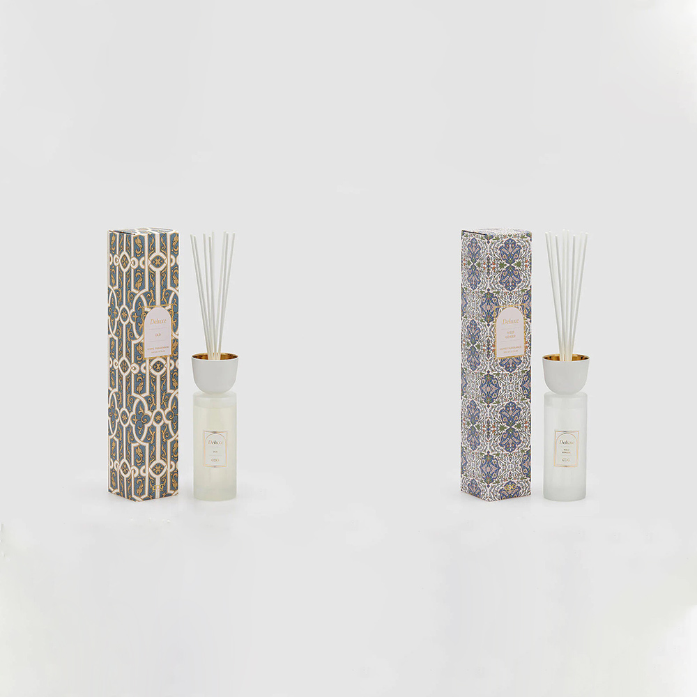 26814 PROFUMATORE BOTTIGLIA DE LUXE CON BASTONCINI INCLUSI 500ML - immagine 1