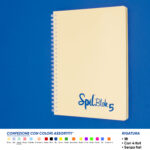 QUADERNO SPIRALATO A5 SPIL SPILBLOK5 80FF 1R