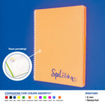 MAXI SPIRALATO A4 SPIL SPILBLOK4D FLUO 80FF 5MM