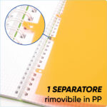 MAXI SPIRALATO A4 SPIL SPILBLOK4D FLUO 80FF 5MM - immagine 6