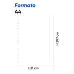 MAXI SPIRALATO A4 SPIL SPILBLOK4D FLUO 80FF 5MM - immagine 4